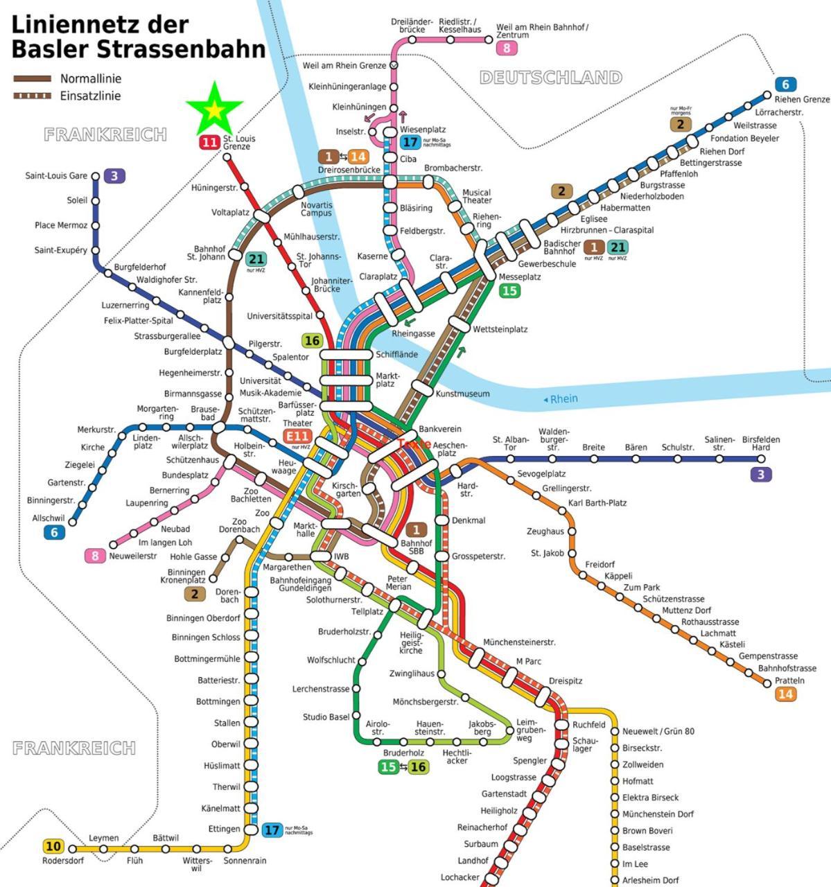 圣路易A Few Steps From Basel With Balcony And Free Private Parking公寓 外观 照片